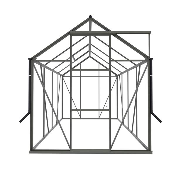 Grote foto nieuw tuinkas kate ii zwart vg 3mm tuin en terras tuinhuisjes en blokhutten