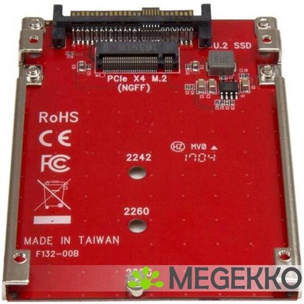 Grote foto startech.com u2m2e125 intern m.2 interfacekaart adapter computers en software netwerkkaarten routers en switches