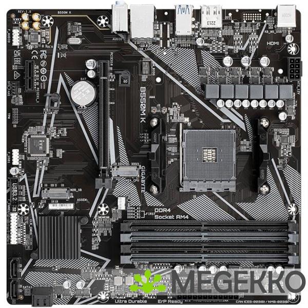 Grote foto gigabyte b550m k computers en software moederborden