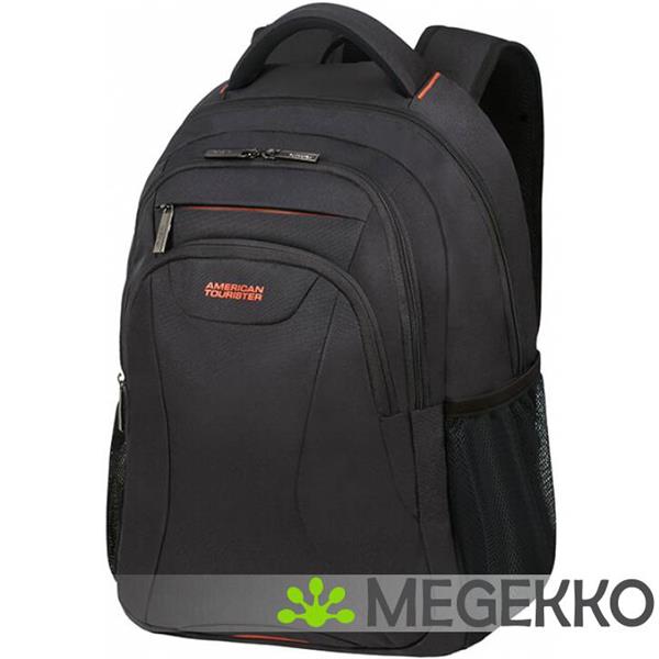 Grote foto american tourister at work notebooktas 39 6 cm 15.6 rugzak zwart oranje computers en software overige computers en software