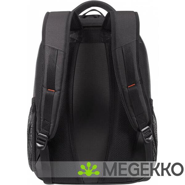 Grote foto american tourister at work notebooktas 39 6 cm 15.6 rugzak zwart oranje computers en software overige computers en software