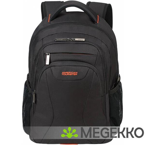Grote foto american tourister at work notebooktas 39 6 cm 15.6 rugzak zwart oranje computers en software overige computers en software