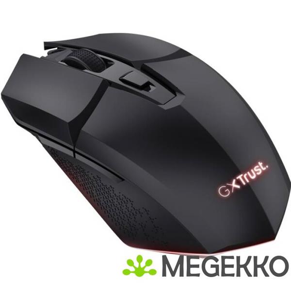 Grote foto trust gxt 110 felox draadloze zwarte gaming muis computers en software overige computers en software