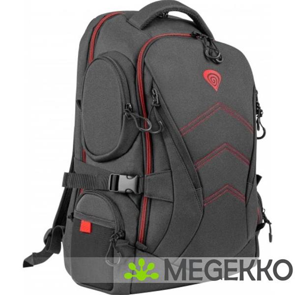 Grote foto genesis nbg 1691 pallad 550 17.3 rugzak in zwart rood computers en software overige computers en software