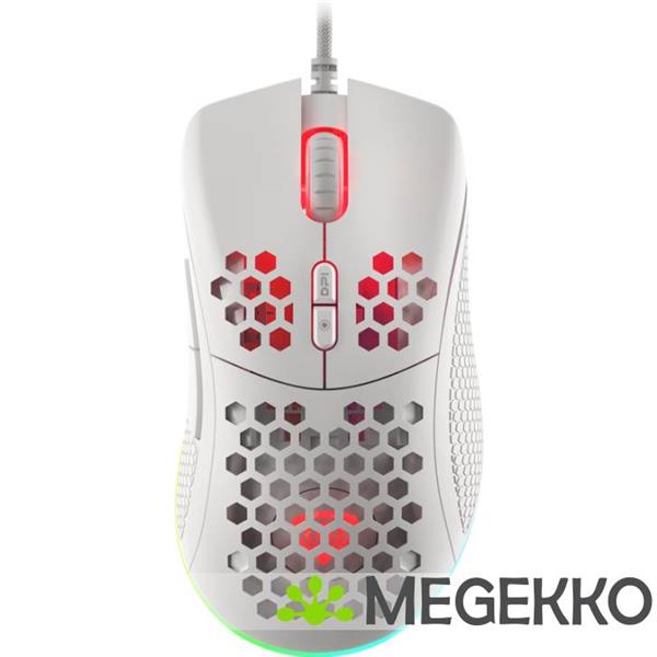 Grote foto genesis nmg 1840 krypton 555 usb gaming muis rechtshandig wit computers en software overige computers en software