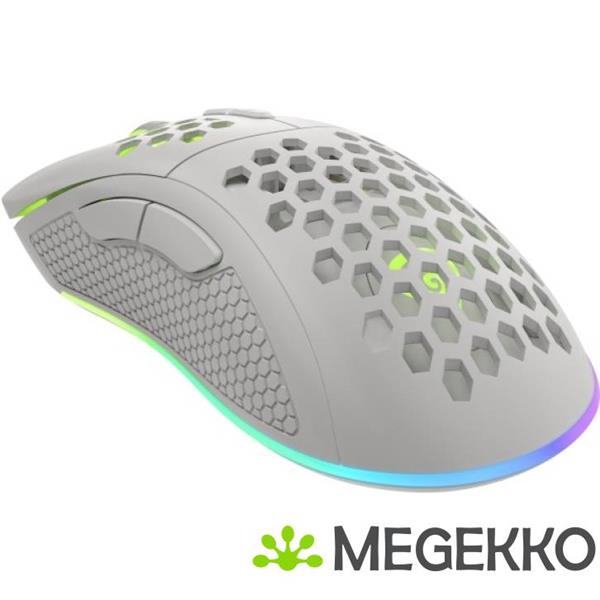 Grote foto genesis nmg 1840 krypton 555 usb gaming muis rechtshandig wit computers en software overige computers en software