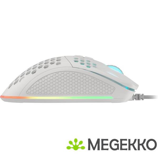 Grote foto genesis nmg 1840 krypton 555 usb gaming muis rechtshandig wit computers en software overige computers en software