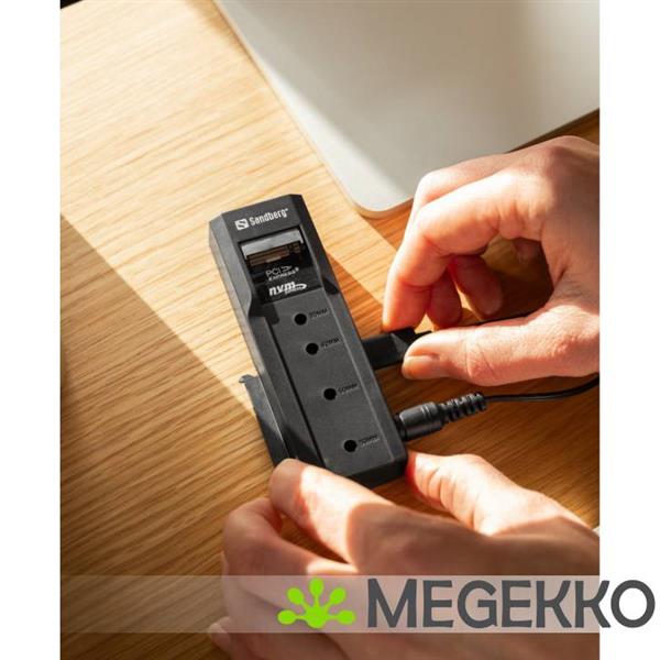 Grote foto sandberg usb c cloner dock m.2 nvme sata computers en software overige computers en software