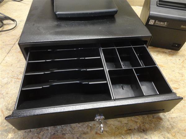 Grote foto compleet kassasysteem 15 touch scherm kassalade printer pin terminals computers en software printers