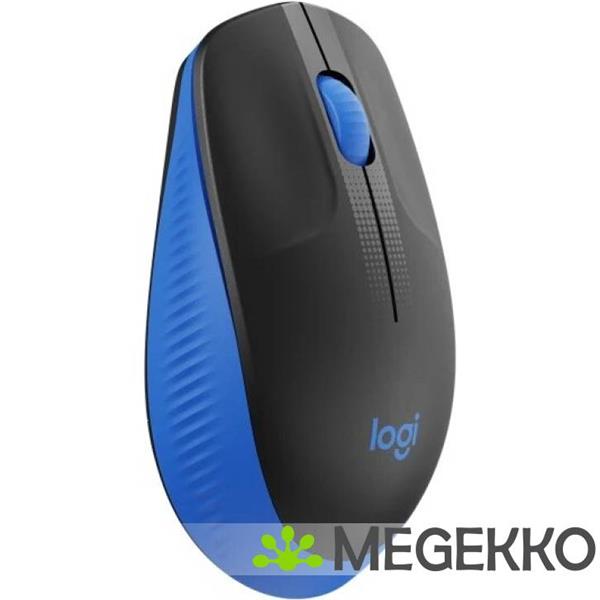 Grote foto logitech m190 zwart blauw draadloze muis computers en software overige computers en software