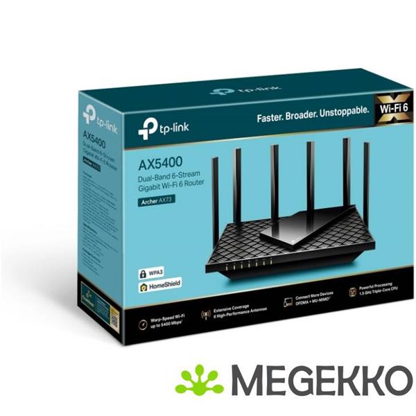 Grote foto tp link router archer ax73 computers en software netwerkkaarten routers en switches