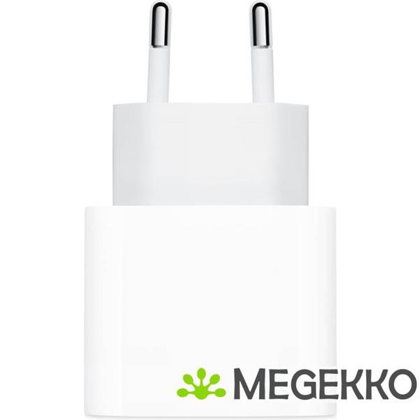 Grote foto apple mhje3zm a usb c lichtnetadapter van 20w computers en software overige