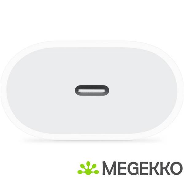 Grote foto apple mhje3zm a usb c lichtnetadapter van 20w computers en software overige