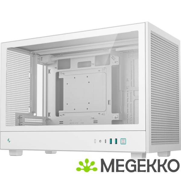 Grote foto deepcool ch260 micro tower wit computers en software behuizingen en kasten