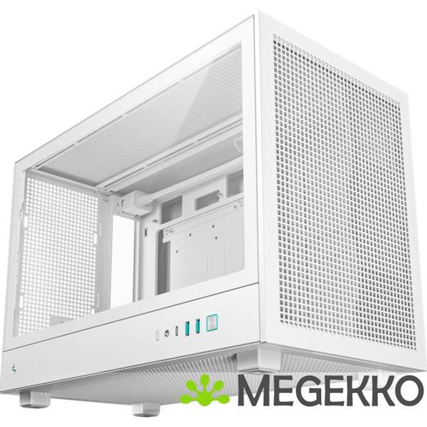 Grote foto deepcool ch260 micro tower wit computers en software behuizingen en kasten