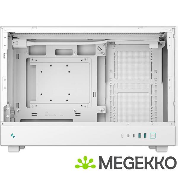 Grote foto deepcool ch260 micro tower wit computers en software behuizingen en kasten