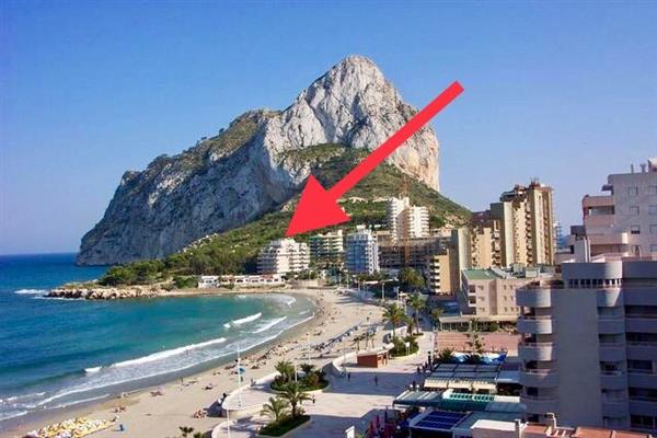 Grote foto te huur appartement calpe vakantie spaanse kust