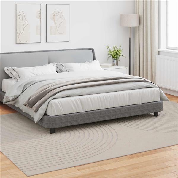 Grote foto vidaxl vloerkleden rechthoekig galati cr me 280 x 200 cm polyester huis en inrichting vloerbedekking en kleden