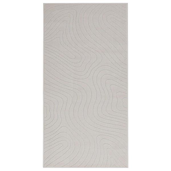 Grote foto vidaxl vloerkleden rechthoekig palmeras cr me 200 x 80 cm polyester huis en inrichting vloerbedekking en kleden