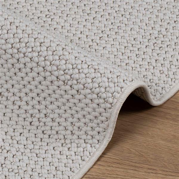 Grote foto vidaxl vloerkleden rechthoekig lugo cr me 200 x 80 cm polyester huis en inrichting vloerbedekking en kleden