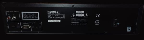 Grote foto yamaha cd c600 5 cd changer afstandsbediening audio tv en foto cd spelers