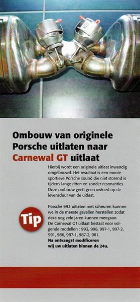 Grote foto porsche sportuitlaten upgrades accesoires hoezen auto onderdelen uitlaatsystemen