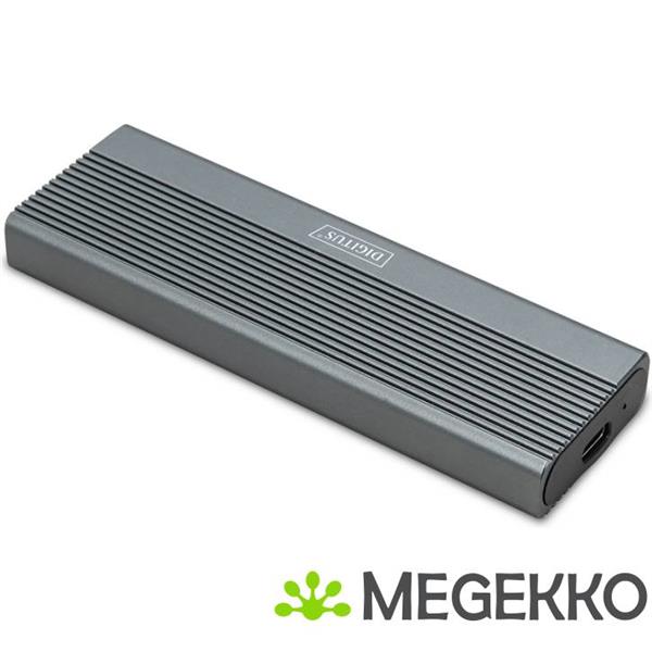 Grote foto digitus da 71156 behuizing voor opslagstations sdd behuizing zwart m.2 computers en software behuizingen en kasten