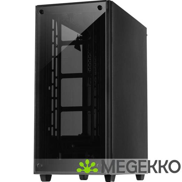 Grote foto inter tech c 303 mirror zwart computers en software behuizingen en kasten