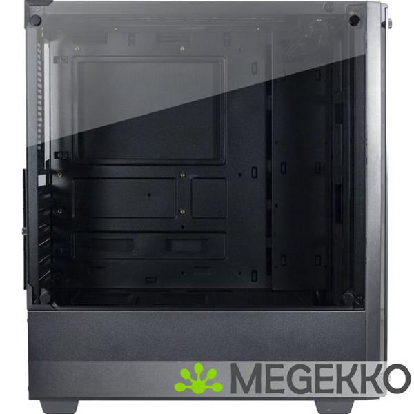 Grote foto inter tech c 303 mirror zwart computers en software behuizingen en kasten