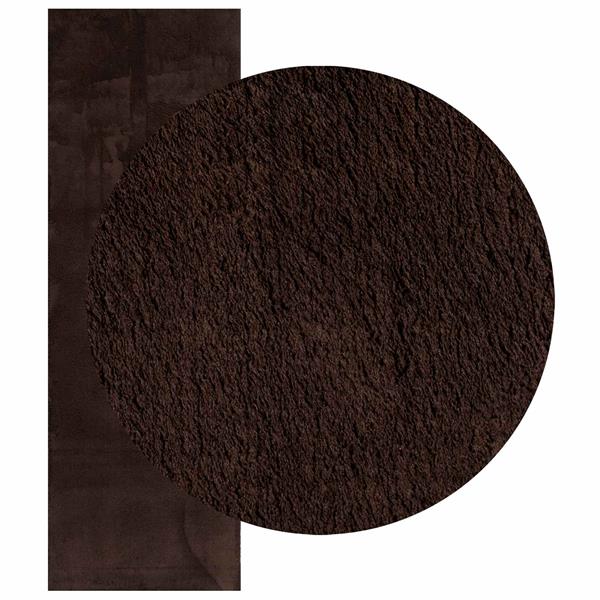 Grote foto vidaxl medium pile zachte en wasbare tapijt huarte bruin 250 x 80 cm huis en inrichting vloerbedekking en kleden