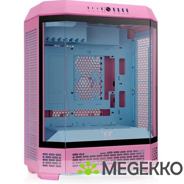 Grote foto thermaltake the tower 600 bubble pink computers en software behuizingen en kasten
