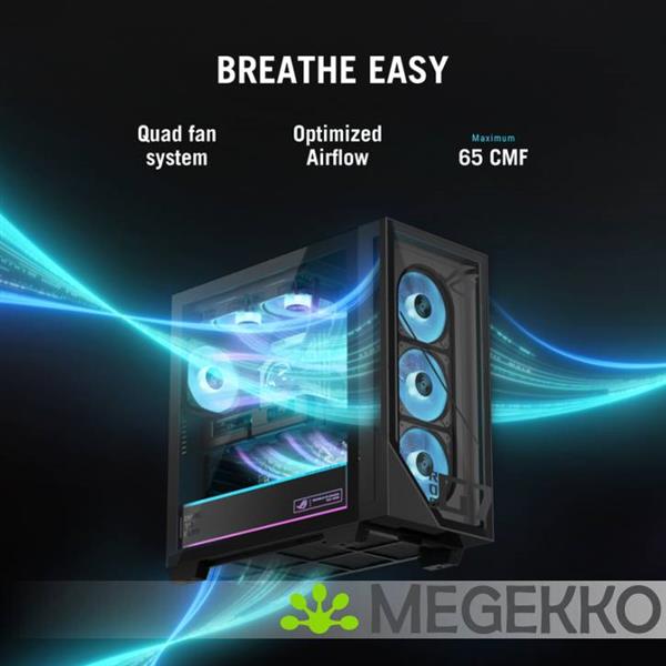 Grote foto asus rog strix 29l g700tf 09285k060w core ultra 9 rtx 5080 16gb gaming desktop computers en software overige computers en software