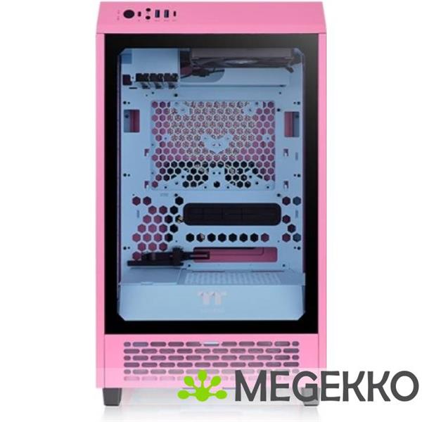 Grote foto thermaltake the tower 200 bubble pink computers en software behuizingen en kasten