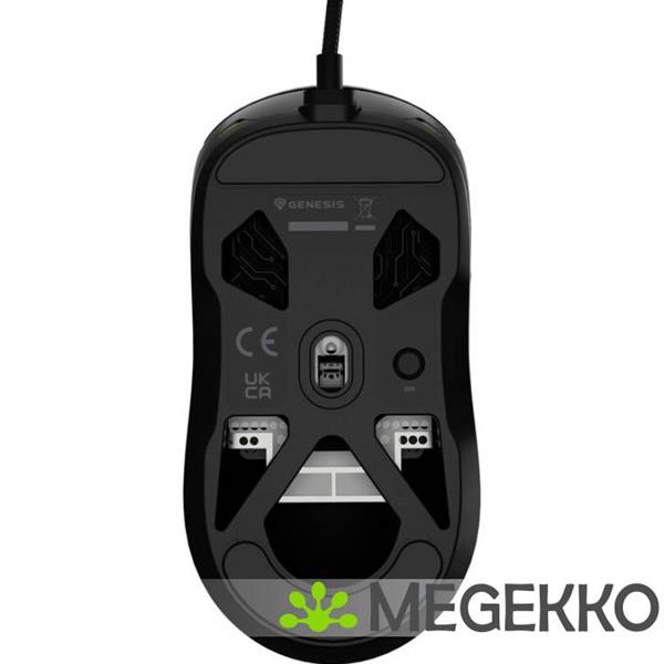 Grote foto genesis nmg 2189 krypton 660 usb gaming muis rechtshandig zwart computers en software overige computers en software