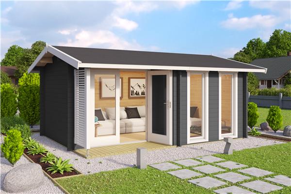 Grote foto nieuw blokhut hampshire tuin en terras tuinhuisjes en blokhutten