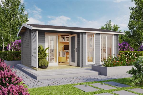 Grote foto nieuw blokhut brighton 44 tuin en terras tuinhuisjes en blokhutten