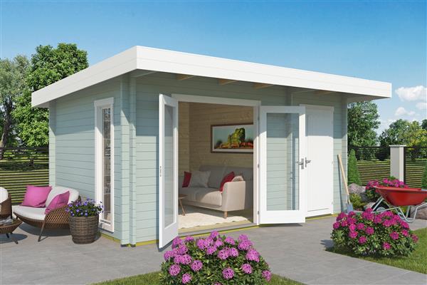 Grote foto nieuw luxe blokhut chameleon 44 tuin en terras tuinhuisjes en blokhutten