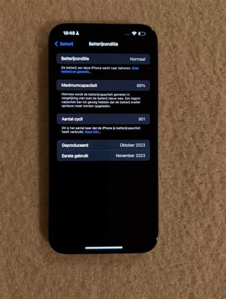 Grote foto iphone 15 pro max telecommunicatie samsung