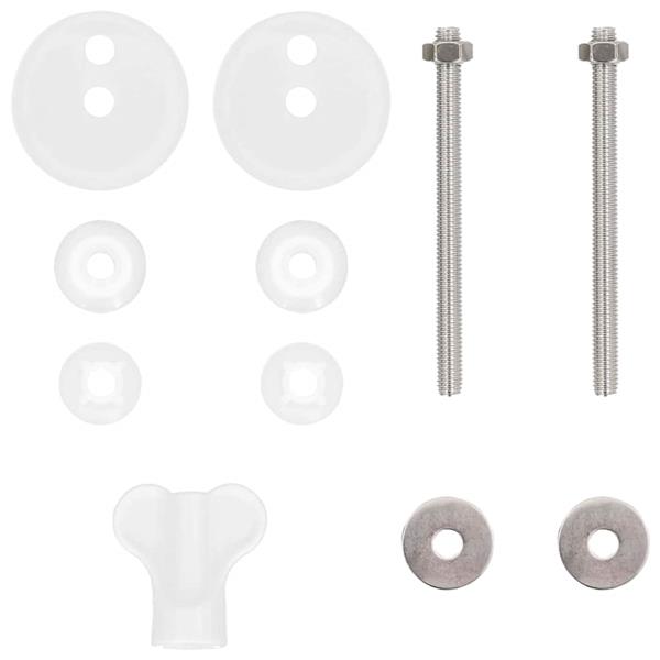 Grote foto vidaxl zachte sluit toiletbril multikleur 44 x 38 cm mdf plaat doe het zelf en verbouw sanitair