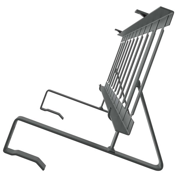 Grote foto vidaxl dak sneeuwbeugel antraciet 100 x 29 5 x 34 5 cm staal tuin en terras hekken en schuttingen