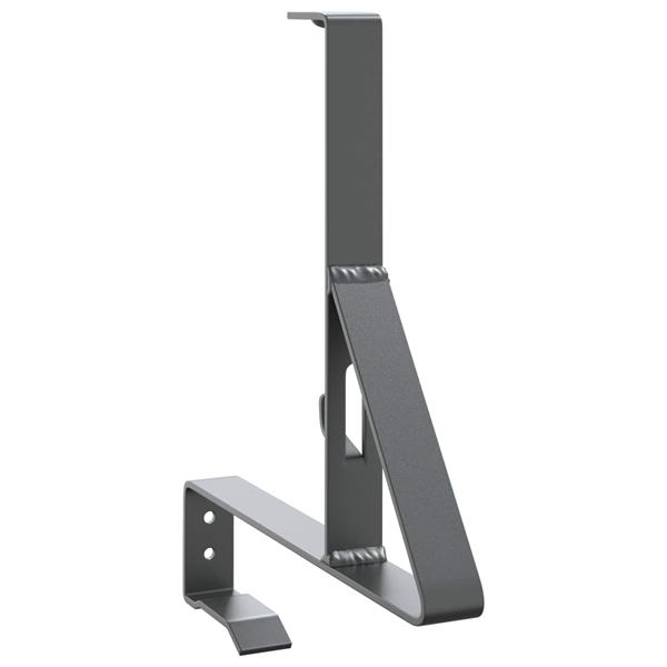 Grote foto vidaxl sneeuwbeveiligingsteun 12 pcs antraciet 29 5 x 3 x 34 5 cm tuin en terras hekken en schuttingen