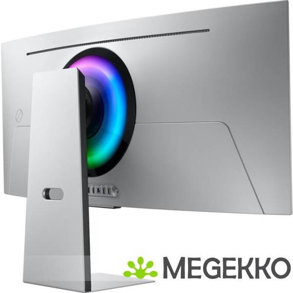 Grote foto samsung odyssey g8 ls34dg850suxen 34 wide quad hd 175hz oled gaming monitor computers en software overige computers en software