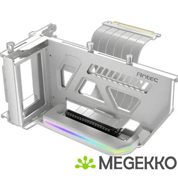 Grote foto antec shift adjustable pci e 5.0 argb white vertical gpu bracket computers en software behuizingen en kasten