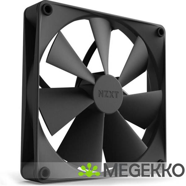 Grote foto nzxt f140p 140mm static pressure single black computers en software overige computers en software