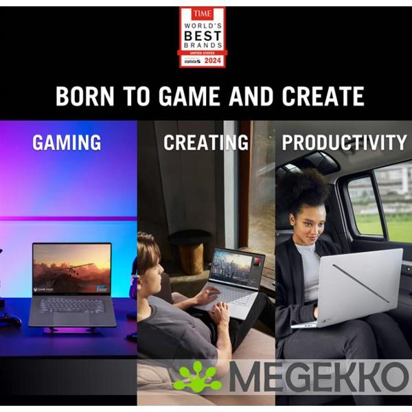 Grote foto asus rog zephyrus g16 gu605cw qr087w 16 core ultra 9 rtx 5080 gaming laptop computers en software overige computers en software