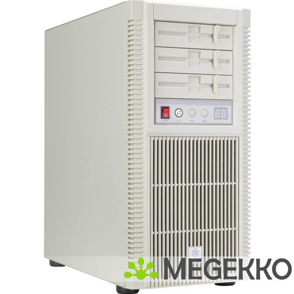 Grote foto silverstone flp02w retro computers en software behuizingen en kasten