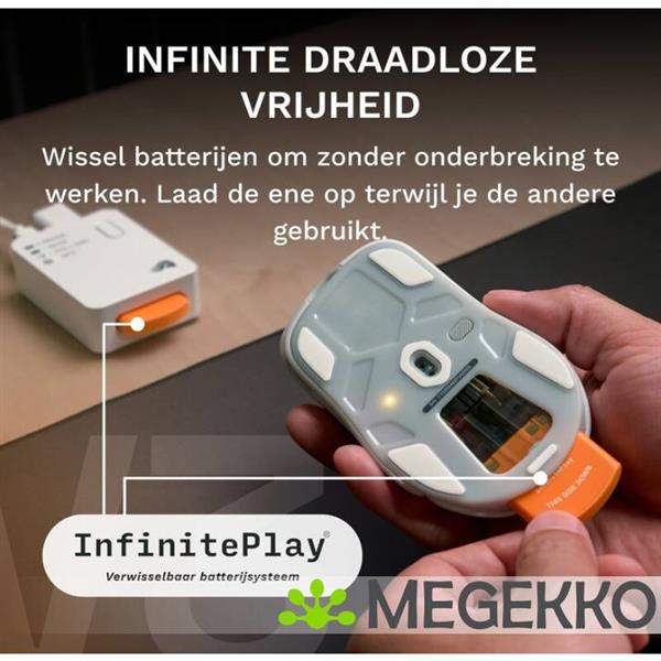 Grote foto glorious model d3 wit gaming muis computers en software overige computers en software