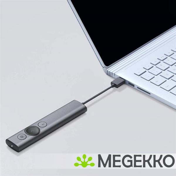 Grote foto logitech spotlight grijs draadloze presenter computers en software overige computers en software