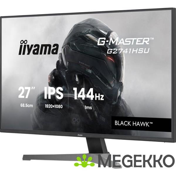 Grote foto iiyama g master g2741hsu b1 27 full hd ips 144hz gaming monitor computers en software overige computers en software