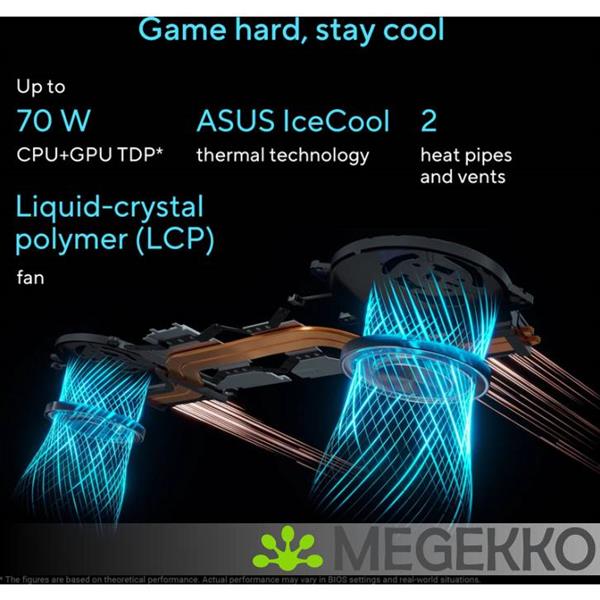 Grote foto asus v16 fx3607vm rp078ws 16 intel core 7 rtx 5060 gaming laptop computers en software overige computers en software